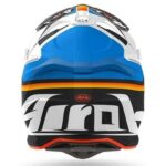 CASCO MOTO AIROH STRYCKER GLAM BLUE MATT CROSS ENDURO MOTARD OFF ROAD ECE 22.06 - immagine 2