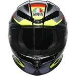 CASCO INTEGRALE MOTO AGV K6 K6 S MPLK ERAZER BLACK/RED/YELLOW SPORT - immagine 2
