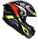 CASCO INTEGRALE MOTO AGV K6 K6 S MPLK ERAZER BLACK/RED/YELLOW SPORT - immagine 3