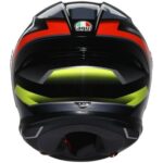 CASCO INTEGRALE MOTO AGV K6 K6 S MPLK ERAZER BLACK/RED/YELLOW SPORT - immagine 5