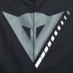 GIACCA IMPERMEABILE JACKET MOTO DAINESE VELOCE D-DRY BLACK WHITE GREY - immagine 7