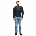 GIACCA MOTO DAINESE RAZON 2 UOMO PELLE PROTEZIONI SPORT TOURING URBAN - immagine 3