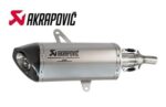 TERMINALE SCARICO AKRAPOVIC ITALJET DRAGSTER 125/200 TITANIO OMOLOGATO 2021/2025