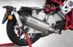 TERMINALE SCARICO AKRAPOVIC ITALJET DRAGSTER 125/200 TITANIO OMOLOGATO 2021/2025 - immagine 2