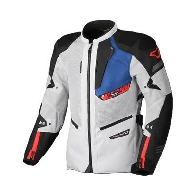 GIACCA MOTO MACNA SYNCHRONE IMPERMEABILE TOURING GRIGIO BLU 1653019