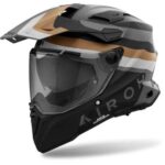 CASCO INTEGRALE AIROH COMMANDER 2 DOOM GOLD MATT