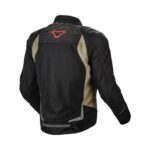 GIACCA MOTO MACNA DURAGO FYBREX  TESSUTO LUMINOSO 4 STAGIONI BLACK/BROWN - immagine 2