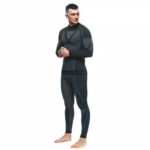 DAINESE MAGLIA INTIMA TECNICA MOTO THERMO DRY LS Dryarn® TRASPIRANTE NERO/BLU - immagine 5