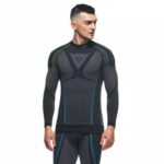 DAINESE MAGLIA INTIMA TECNICA MOTO THERMO DRY LS Dryarn® TRASPIRANTE NERO/BLU - immagine 7