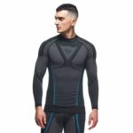 DAINESE MAGLIA INTIMA TECNICA MOTO THERMO DRY LS Dryarn® TRASPIRANTE NERO/BLU - immagine 8