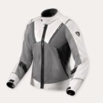 GIACCA MOTO ESTIVA REV'IT DONNA AIRWAVE 4 LADIES ARGENTO ANTRACITE REVIT