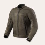 GIACCA MOTO TRAFORATA ESTIVA REVIT REV'IT ECLIPSE 2 VERDE OLIVA BLACK OLIVE