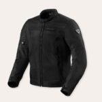 GIACCA MOTO JACKET TRAFORATA ESTIVA REVIT REV'IT ECLIPSE 2 NERO BLACK