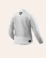 GIACCA MOTO DONNA REV'IT ECLIPSE 2 LADIES ESTIVA SILVER ARGENTO PROTEZIONI REVIT - immagine 2
