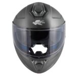 CASCO MODULARE KAPPA KV50 SOLID TITANIUM APRIBILE DOPPIA VISIERA OPACO BASIC - immagine 6