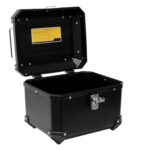 X-PLOR BAULETTO MOTO UNIVERSALE PLASTICA NERA 52 LITRI KS580N BAULE TURISMO - immagine 2