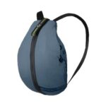 GIACCA MOTO DONNA MACNA TORIDA TESSUTO PROTEZIONI ESTIVA VENTILATA ZAINO NERO - immagine 3