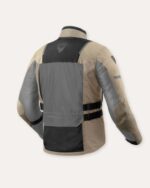 GIACCA MOTO RE'VIT OFFTRACK 2 H2O SAND GREY TOURING 4 STAGIONI REVIT - immagine 2
