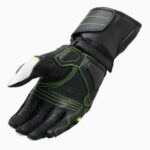 GUANTI MOTO REVIT REV'IT RSR 4 SPORT RACING NERO GIALLO BLACK FLUO PELLE - immagine 2