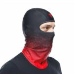 SOTTOCASCO MOTO DAINESE DEMON BALACLAVA PASSAMONTAGNA SCOOTER NERO ROSSO - immagine 4