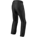 PANTALONI MOTO REV'IT UOMO TROUSERS FACTOR 4 COLORE NERO IMPERMEABILE - immagine 2