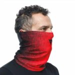 SCALDACOLLO DAINESE NECK GAITER DEMON NERO ROSSO TRASPIRANTE MOTO - immagine 3