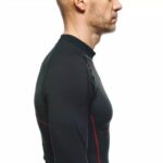 DAINESE MAGLIA INTIMA TECNICA MOTO THERMO DRY LS Dryarn® TRASPIRANTE NERO/ROSSO - immagine 7