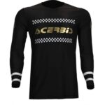 MAGLIA ACERBIS  X-FLEX 50' ANNIVERSARY NERO/ORO CROSS ENDURO JERSEY