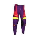 PANTALONI CROSS ENDURO ACERBIS PANTS MX TRACK ASKAR GIALLO/NERO ROSSO/VIOLA - immagine 2