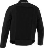 GIACCA MOTO NELSON BERING ESTIVA TRAFORATA PROTEZIONI NERO BLACK TESSUTO - immagine 2