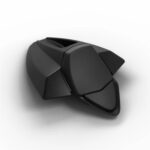 COVER SELLINO PASSEGGERO ORIGINALE APRILIA RS 457 NERO OPACO