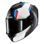 CASCO INTEGRALE MOTO SHARK  SPARTAN GT PRO CARBON DOKHTA CARBON BIANCO NERO BLU