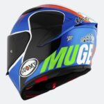 Casco Integrale Moto Suomy TRACK-1 Pecco Bagnaia Mugello 2022 Replica - immagine 6