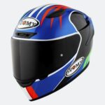 Casco Integrale Moto Suomy TRACK-1 Pecco Bagnaia Mugello 2022 Replica - immagine 7