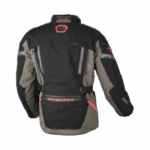 GIACCA MOTO MACNA ULTIMAX 2.0 UOMO NERO GRIGIO TOURING BLACK GREY IMPERMEABILE - immagine 2