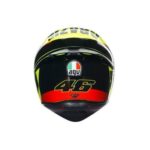 Casco Integrale AGV K1 K1-S E2206 Giallo Fluo Nero modello GRAZIE VALE - immagine 5
