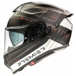 CASCO INTEGRALE MOTO PREMIER EVOLUZIONE SP 92  DOPPIA VISIERA FIBRA TRICOMPOSITA - immagine 2