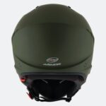 Casco Crossover Moto Suomy ARMOR PLAIN Matt Black/Green Army Matt - immagine 6