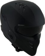 Casco Crossover Moto Suomy ARMOR PLAIN Matt Black/Green Army Matt - immagine 16