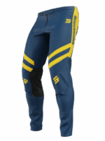 TUTA COMPLETO CROSS ENDURO MAGLIA PANTALONI SHOT CONTACT MYTHIC BLUE YELLOW - immagine 4