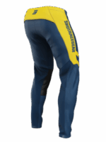 TUTA COMPLETO CROSS ENDURO MAGLIA PANTALONI SHOT CONTACT MYTHIC BLUE YELLOW - immagine 5