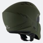 Casco Crossover Moto Suomy ARMOR PLAIN Matt Black/Green Army Matt - immagine 21
