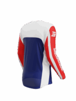 TUTA COMPLETO CROSS ENDURO MAGLIA PANTALONI SHOT CONTACT MYTHIC BLUE RED - immagine 3