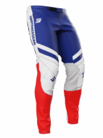 TUTA COMPLETO CROSS ENDURO MAGLIA PANTALONI SHOT CONTACT MYTHIC BLUE RED - immagine 5