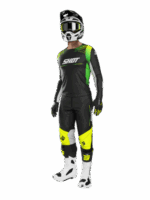 TUTA COMPLETO CROSS ENDURO MAGLIA PANTALONI SHOT CONTACT APEX NEON YELLOW