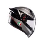 Casco Integrale Moto AGV K1 S LAP MATT Black/Grey/Red-Nero/Rosso/Grigio Opaco - immagine 3