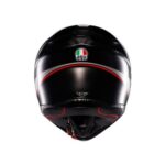 Casco Integrale Moto AGV K1 S LAP MATT Black/Grey/Red-Nero/Rosso/Grigio Opaco - immagine 5