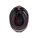 Casco Integrale Moto AGV K1 S LAP MATT Black/Grey/Red-Nero/Rosso/Grigio Opaco - immagine 8