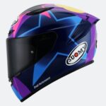 Casco Integrale Moto Suomy TRACK-1 BASTIANINI REPLICA Helmet Stellar - immagine 2