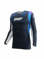 TUTA COMPLETO CROSS ENDURO MAGLIA PANTALONI SHOT CONTACT APEX BLUE - immagine 2